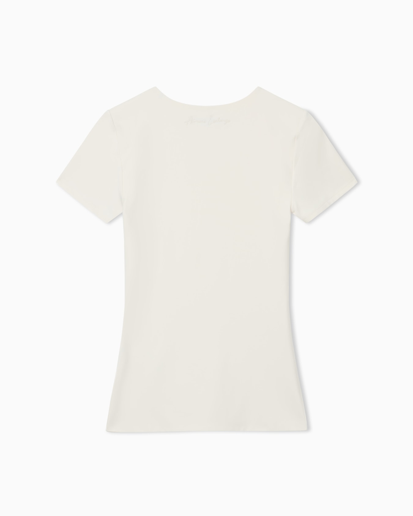 Slim fit T-shirt in technical fabric Slide 1