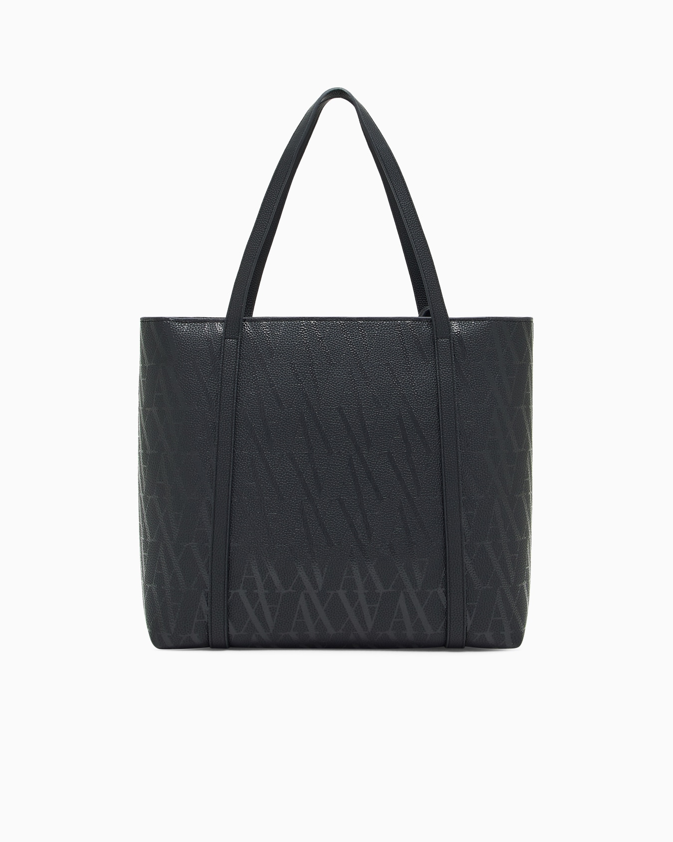 Shopper bag with allover logo and charm Slide 2