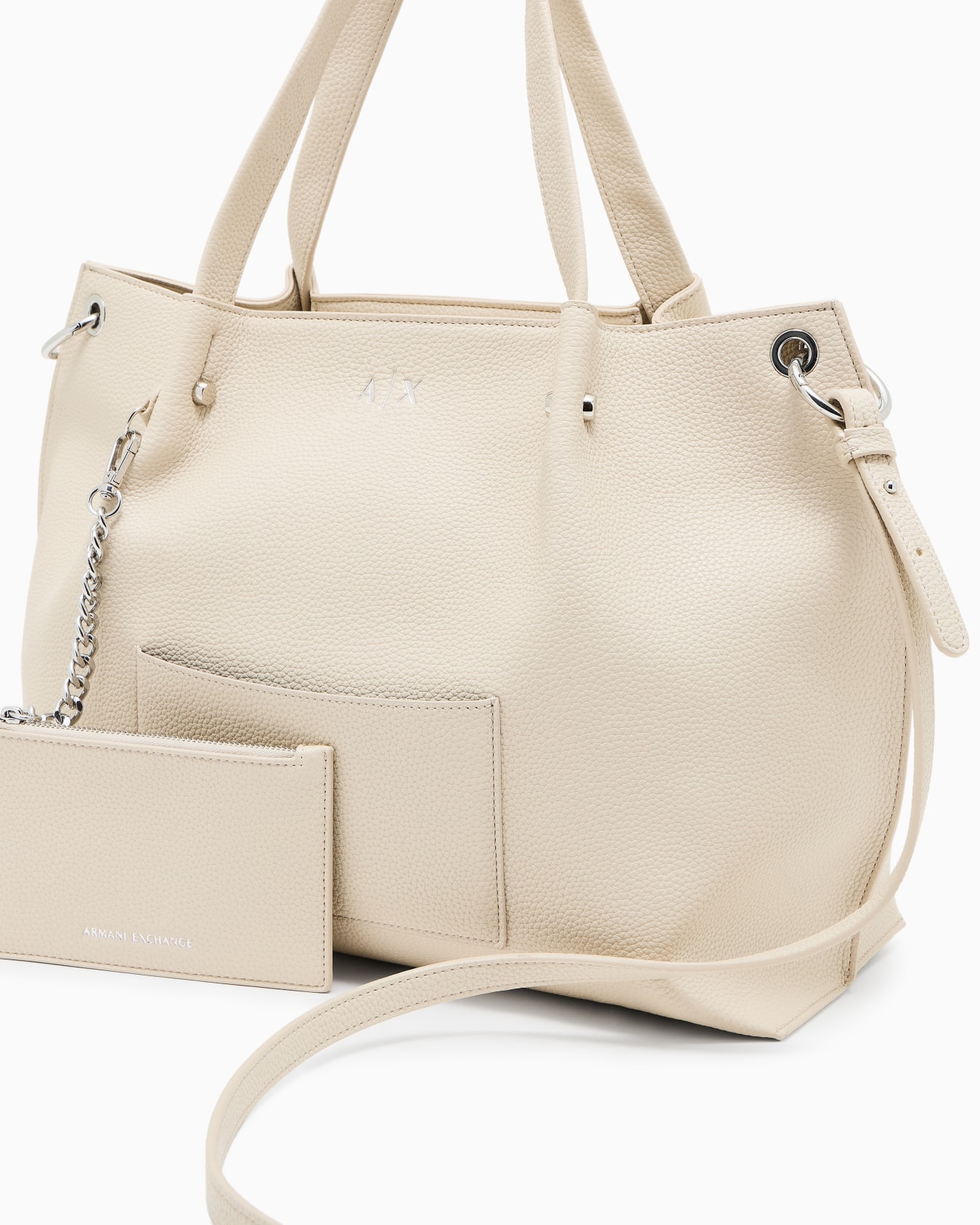 Textured fabric shopper Slide 4