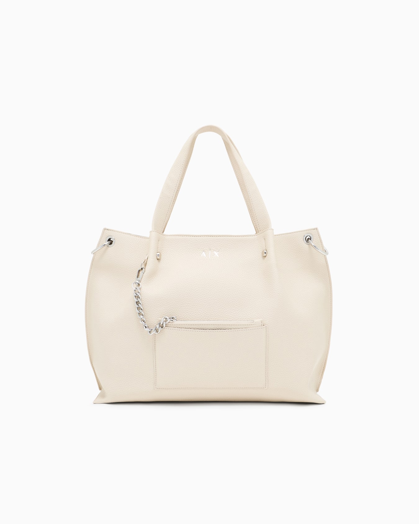 Textured fabric shopper Slide 0