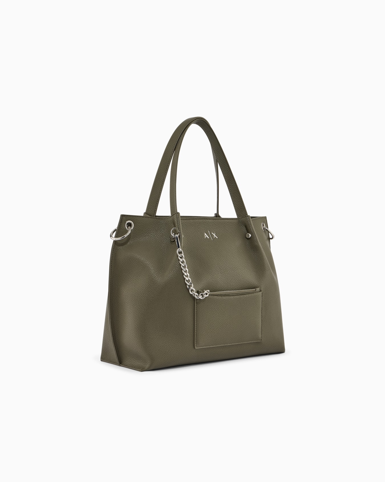 Textured fabric shopper Slide 1