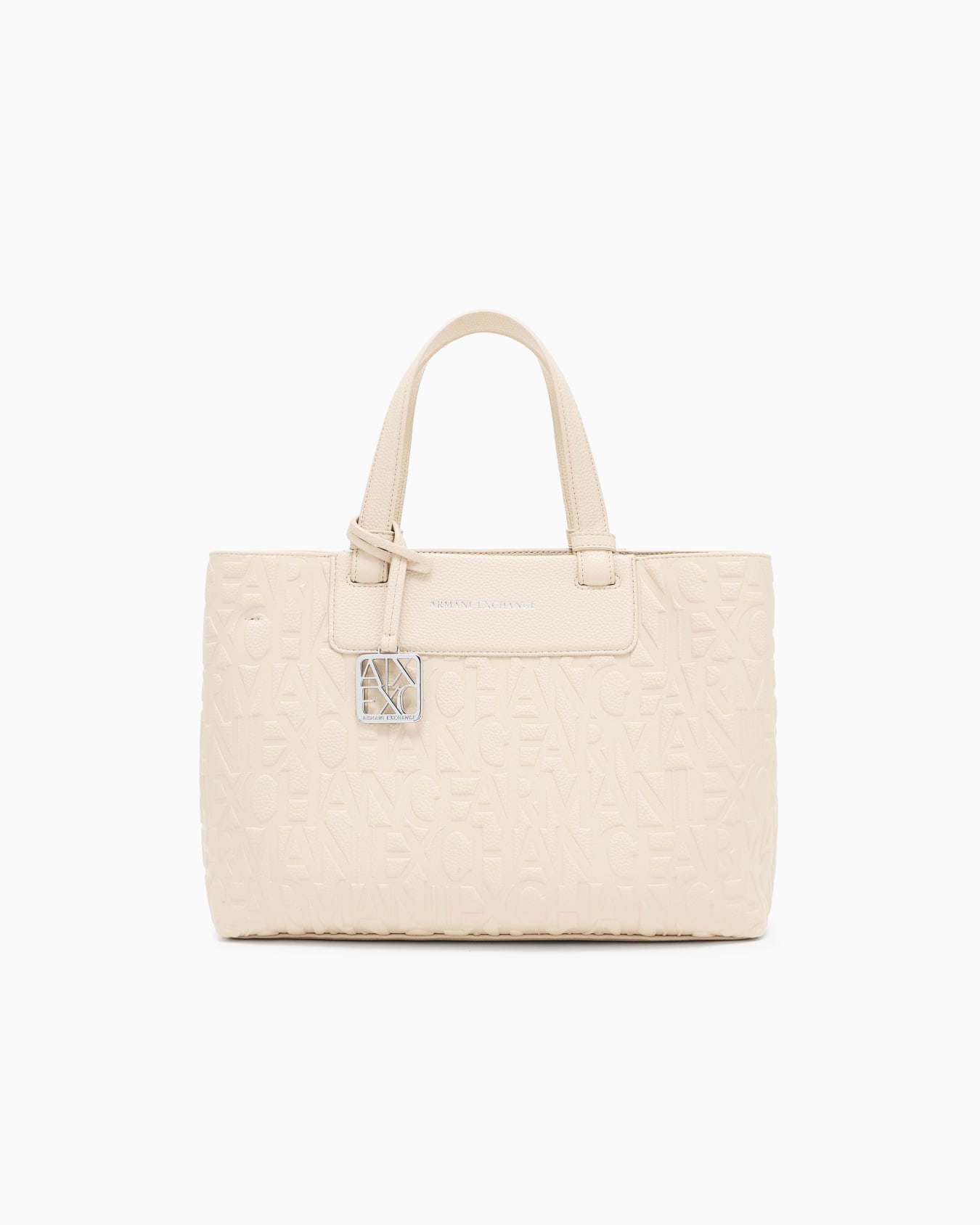 Handbag with allover logo Slide 0