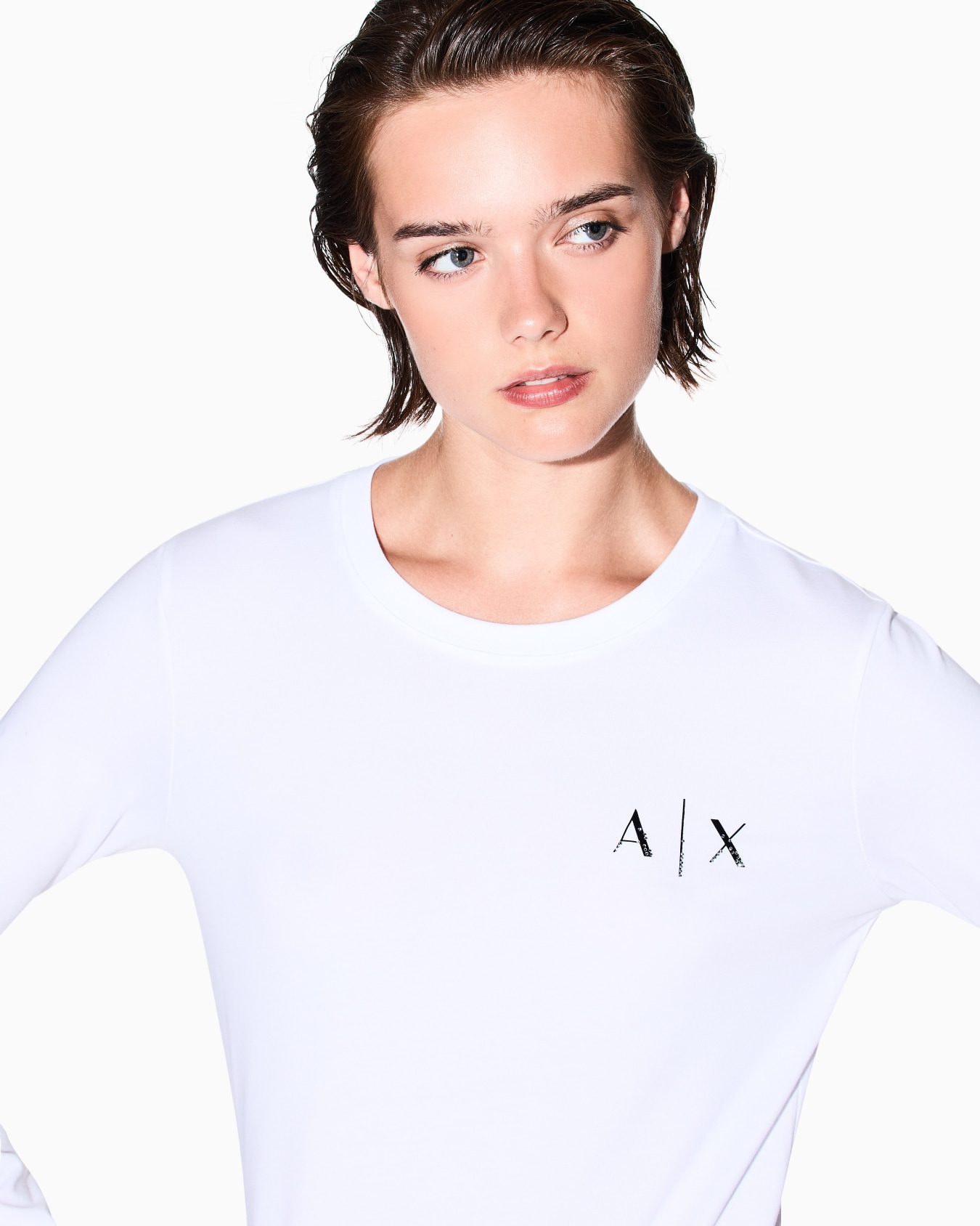 Long-sleeved T-shirt with logo Slide 4