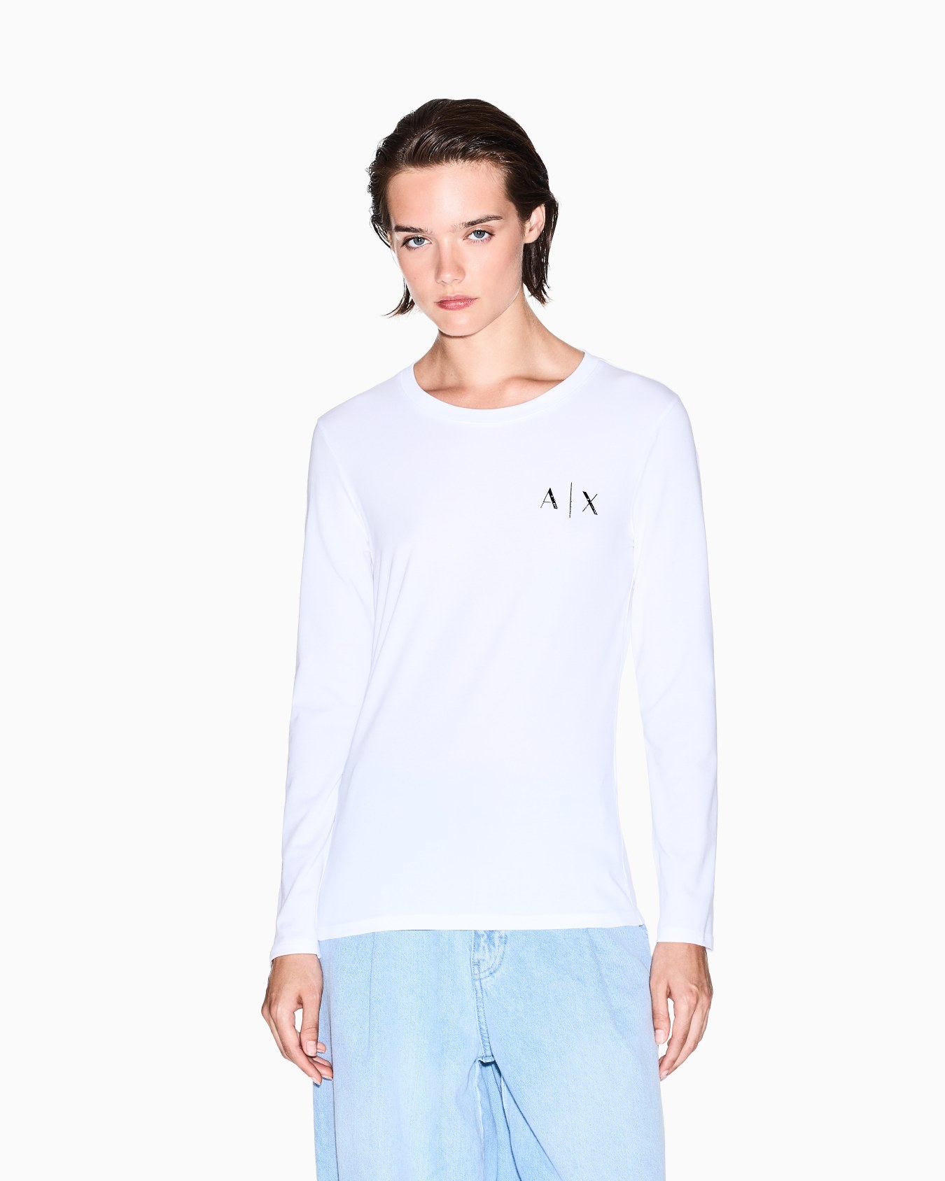 Long-sleeved T-shirt with logo Slide 3