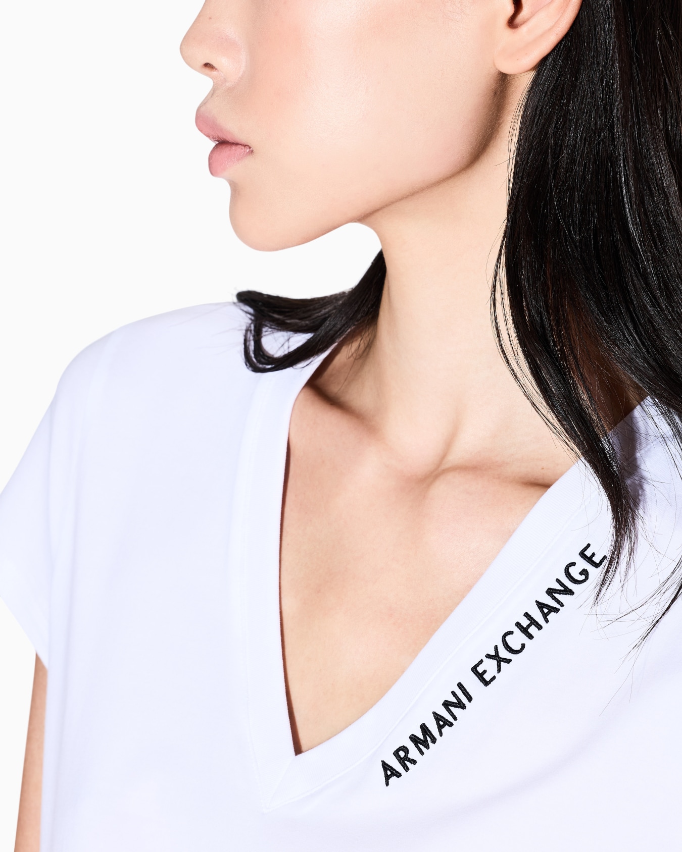  Slim fit T-shirt with logo Slide 4