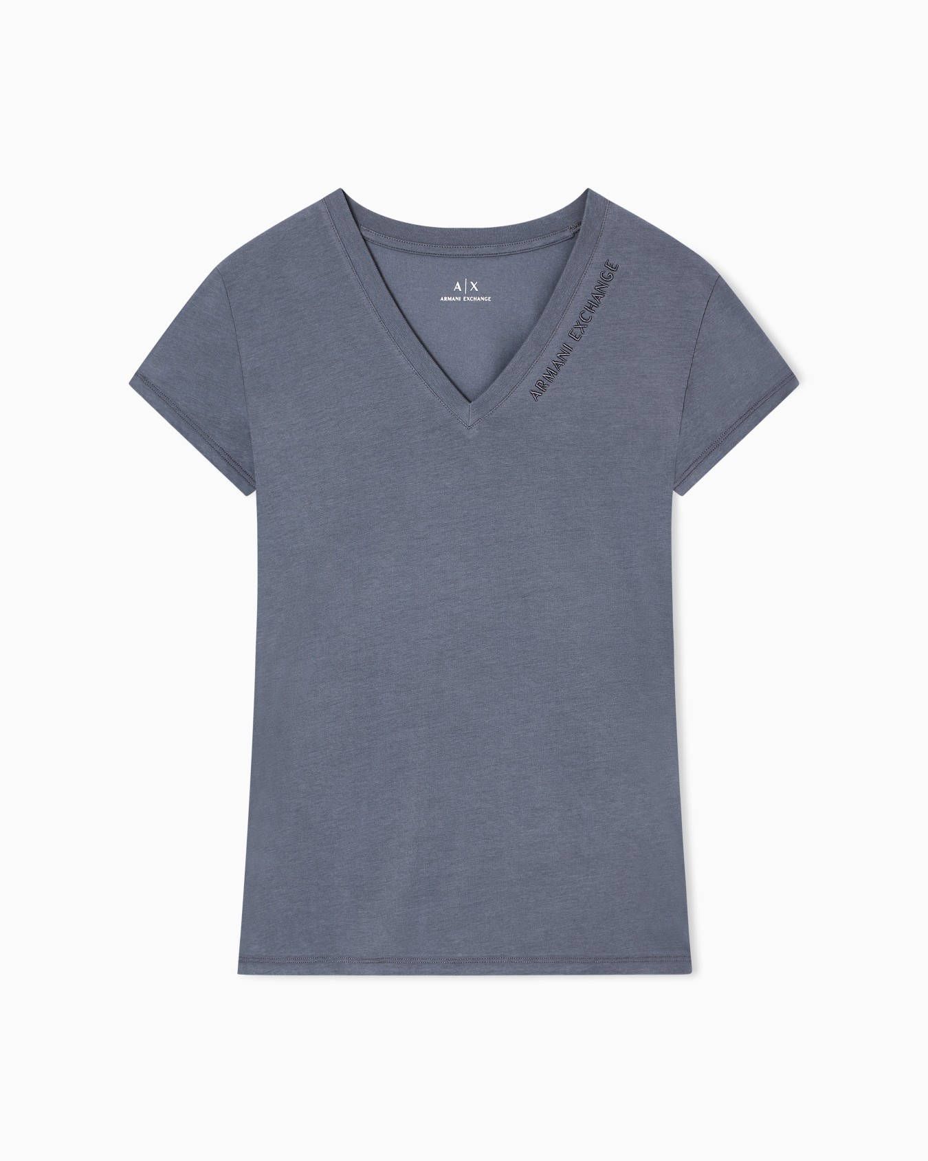  Slim fit T-shirt with logo Slide 0