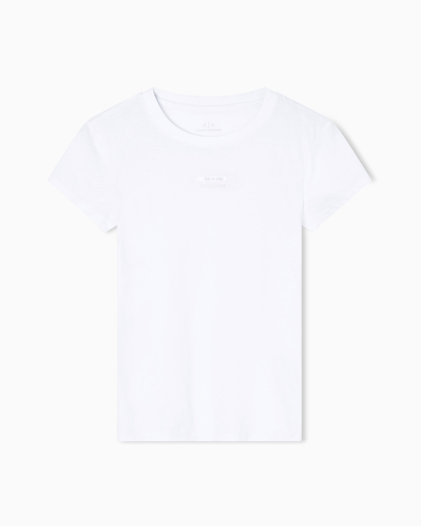 Slim fit T-shirt with graphic logo Slide 0
