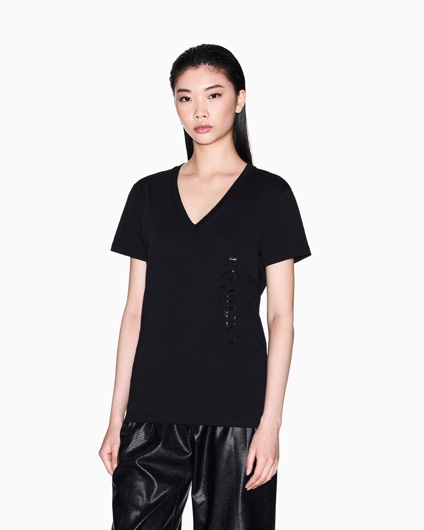 V Neck T-Shirt Diapositiva 3