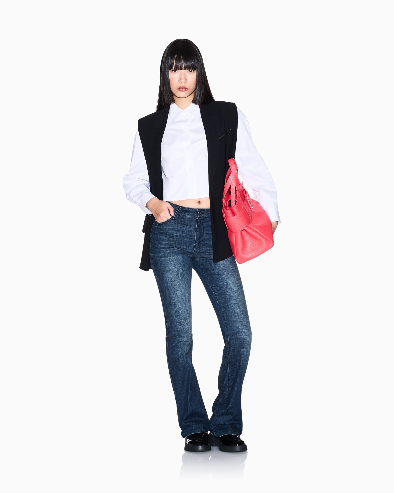 Vaqueros acampanados Diapositiva 1