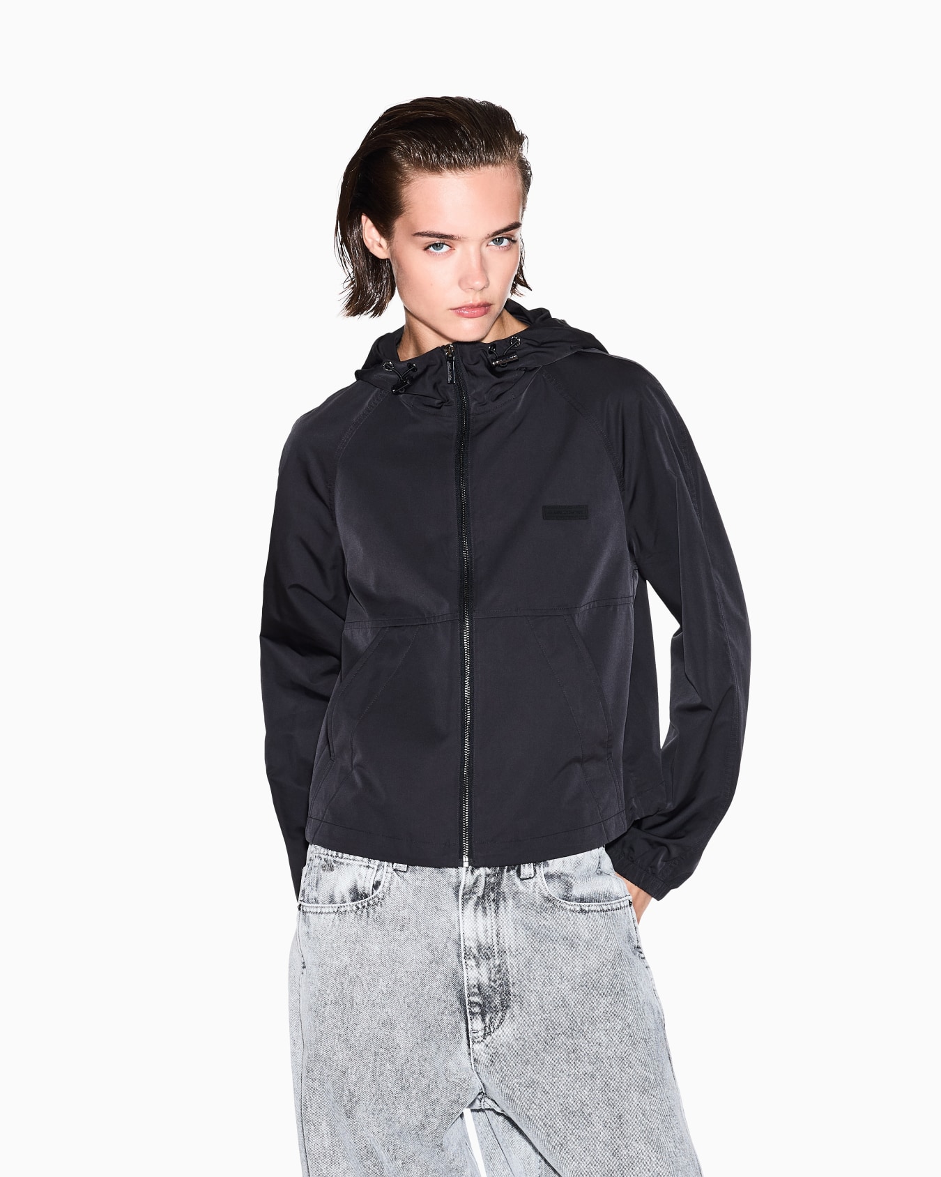 Chaqueta con capucha de tela ASV Diapositiva 3