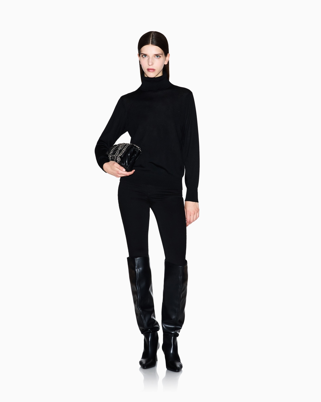 Merino turtleneck sweater Slide 1