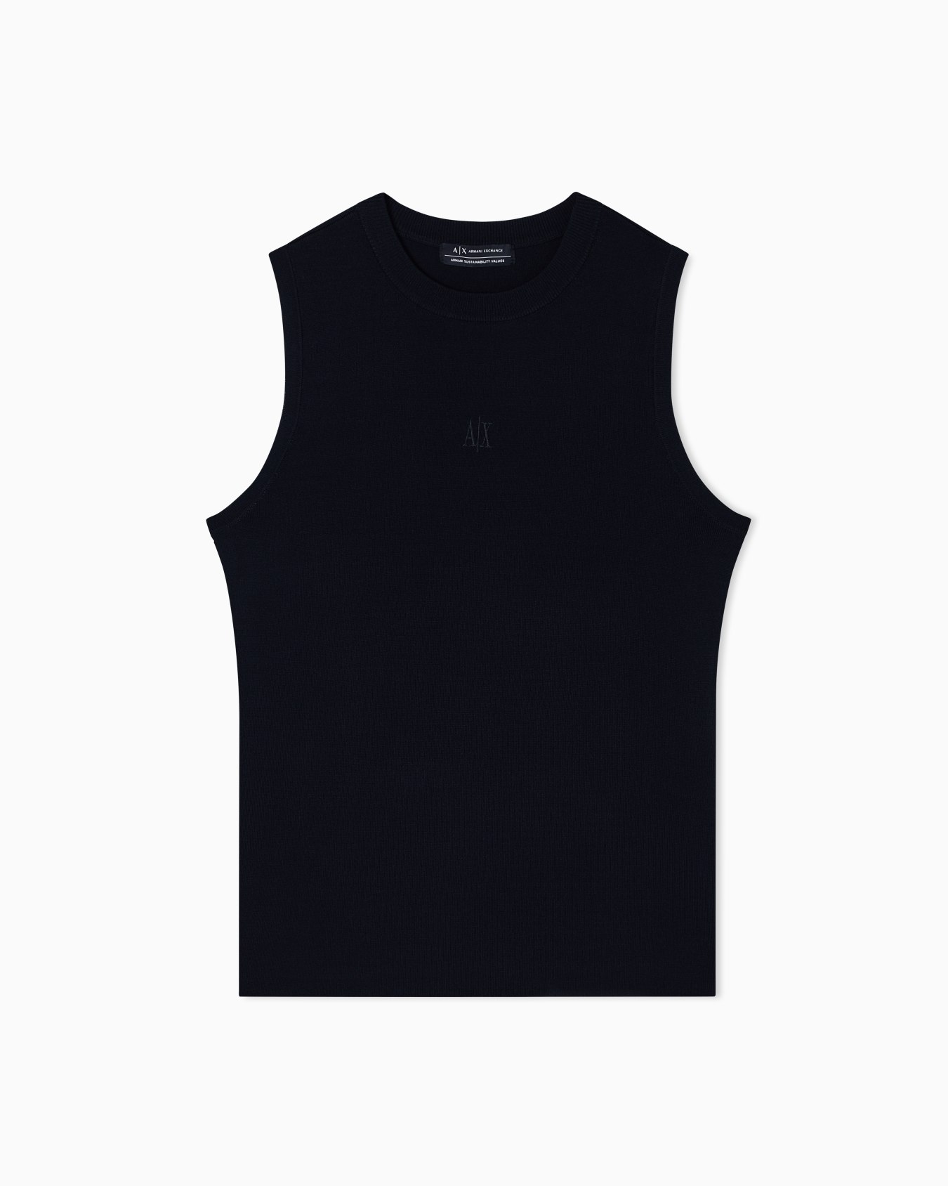 Knitted Top in technical fabric Slide 0