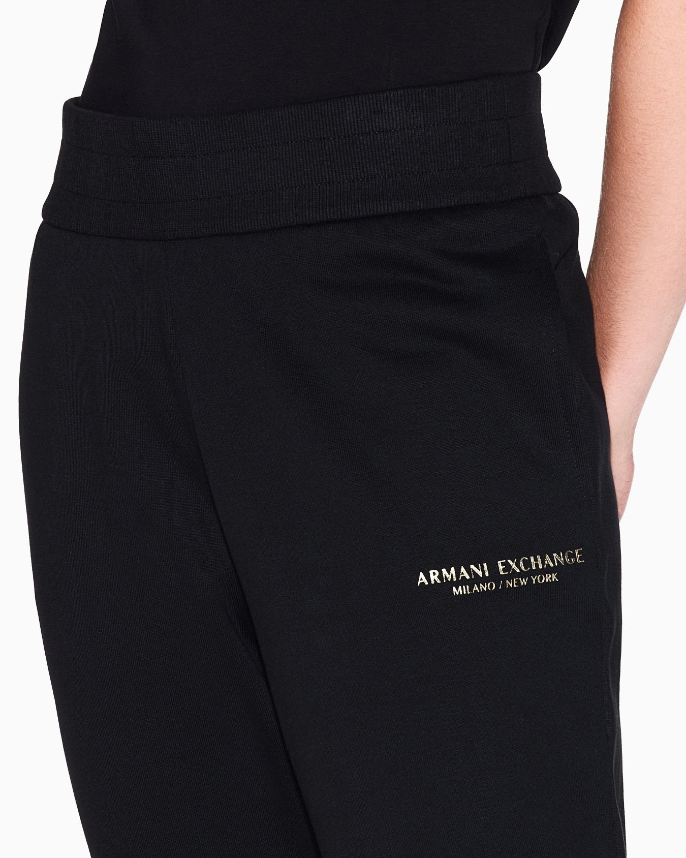 Jogginghose aus Baumwolle mit Bündchen Essential - Mi/Ny Folie 6