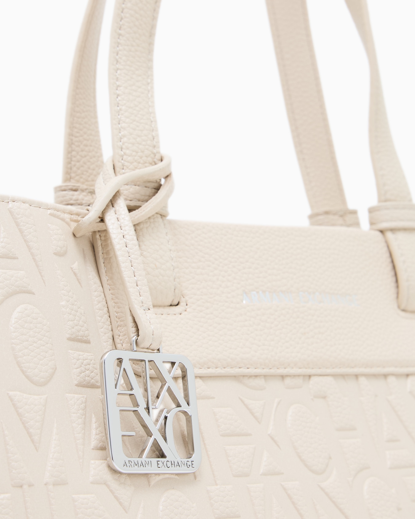 Shopper bag with allover logo Slide 4