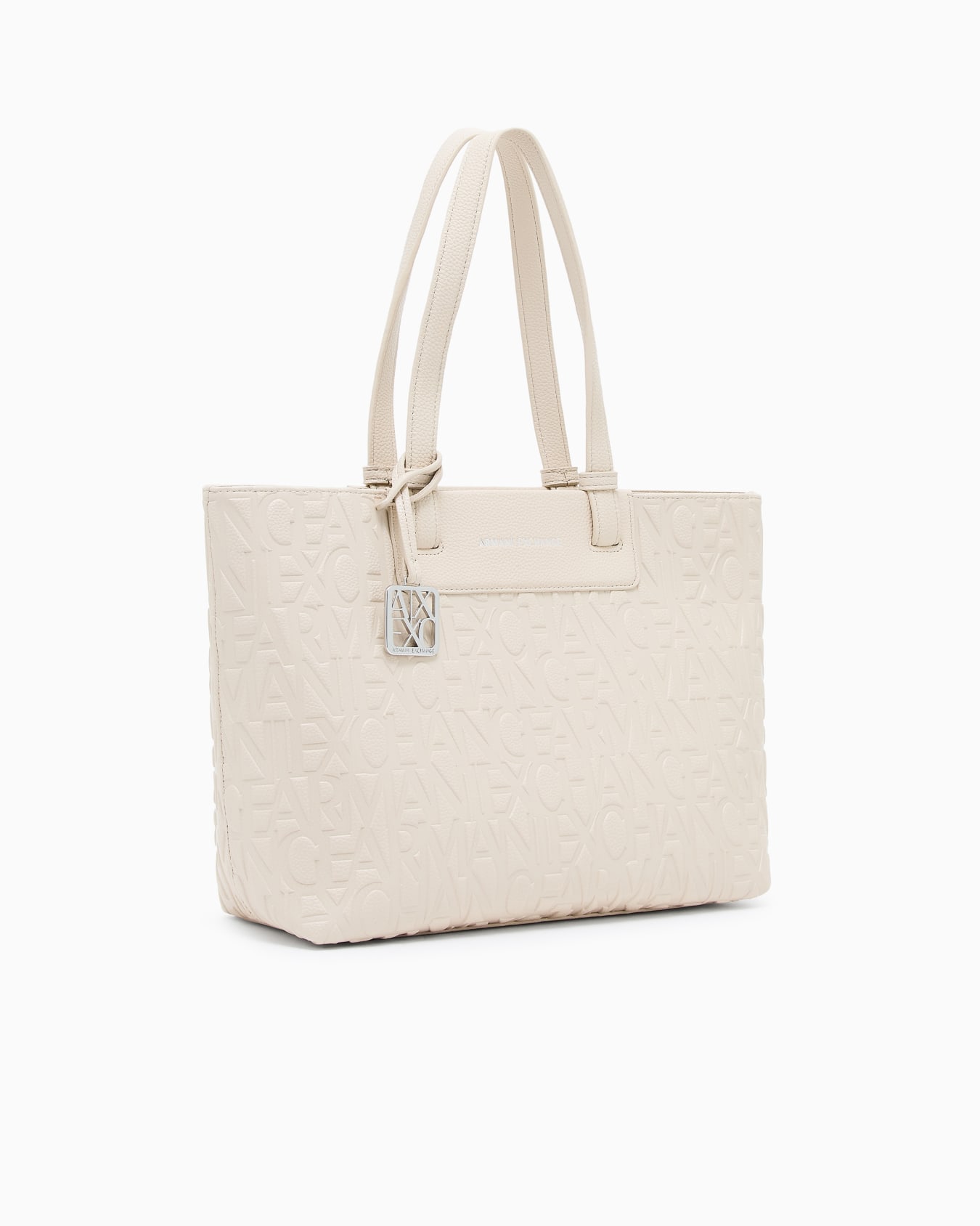 Shopper bag with allover logo Slide 1