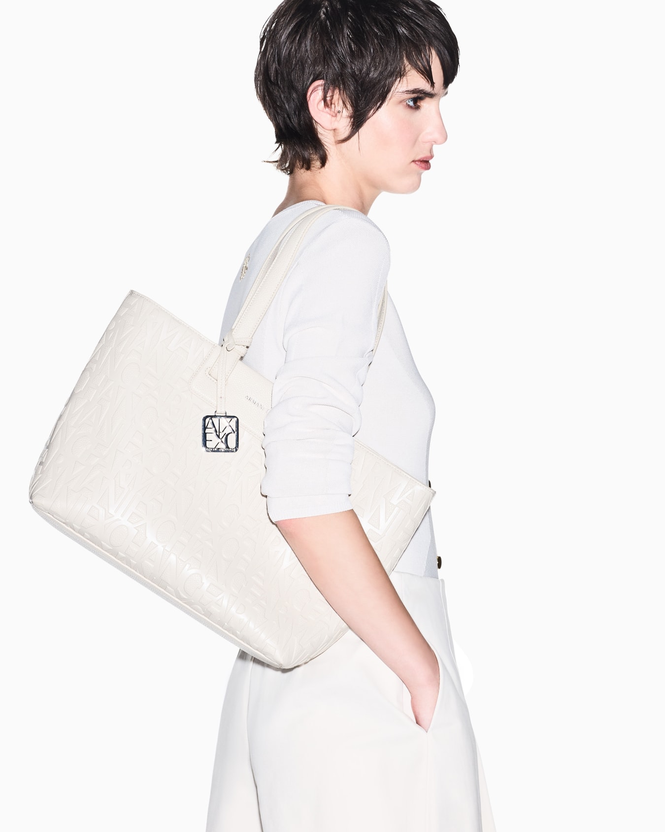 Shopping Bag Shopping with coated exterior Slide 7