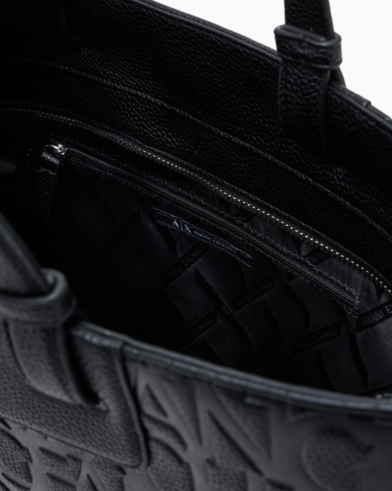 Shopper bag with allover logo Slide 3