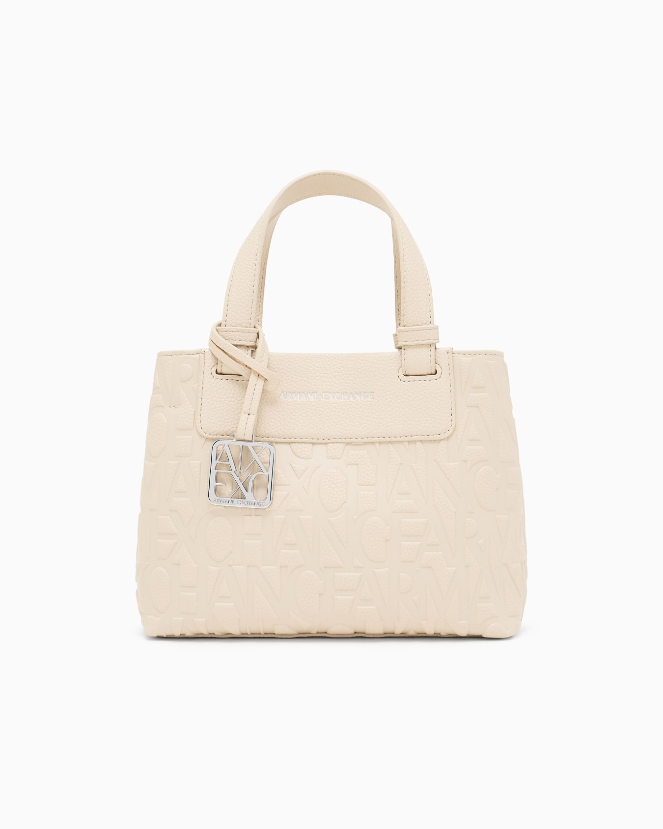 Shopper in tone-on-tone technical fabric Slide 0