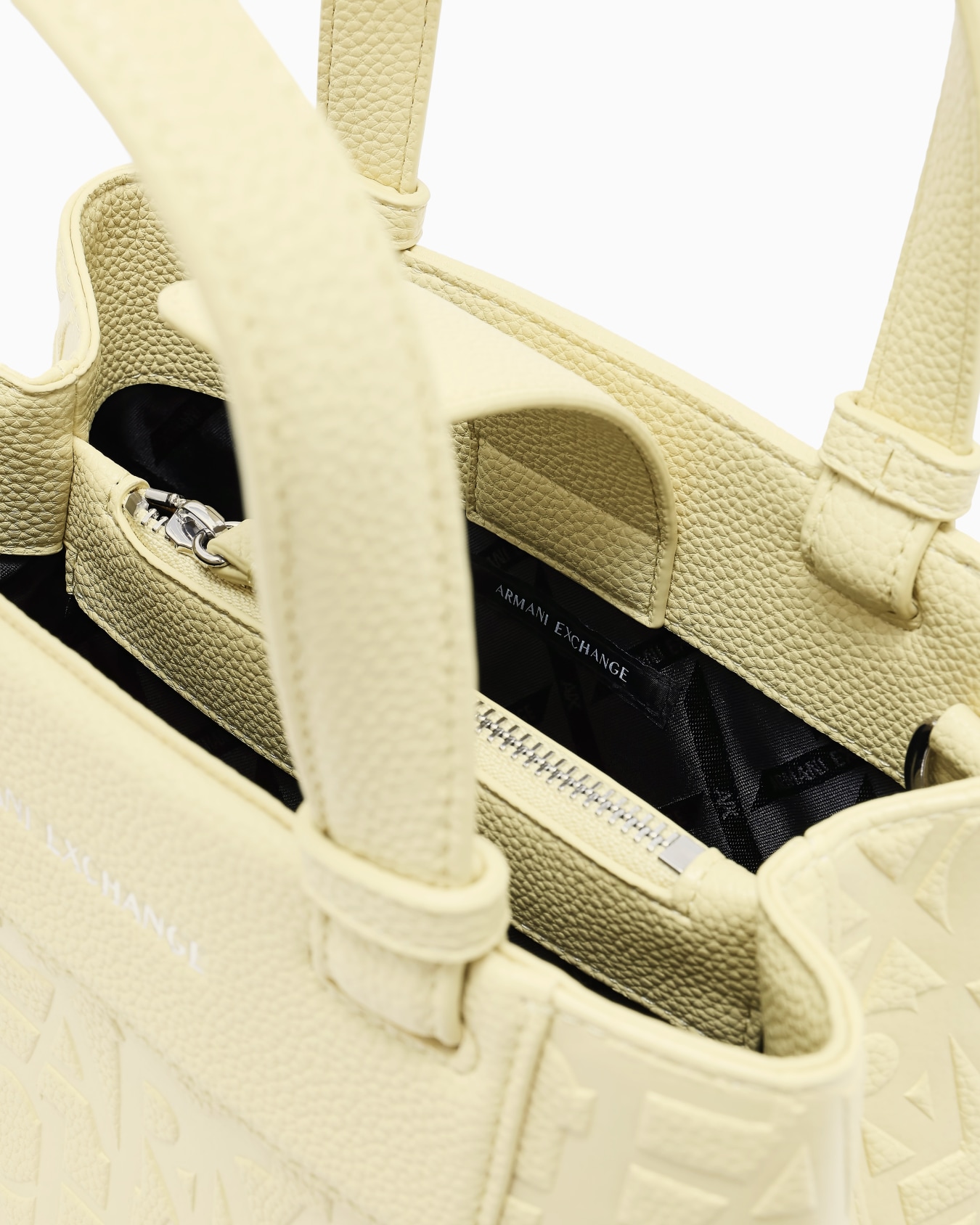 Handbag with allover logo Slide 3