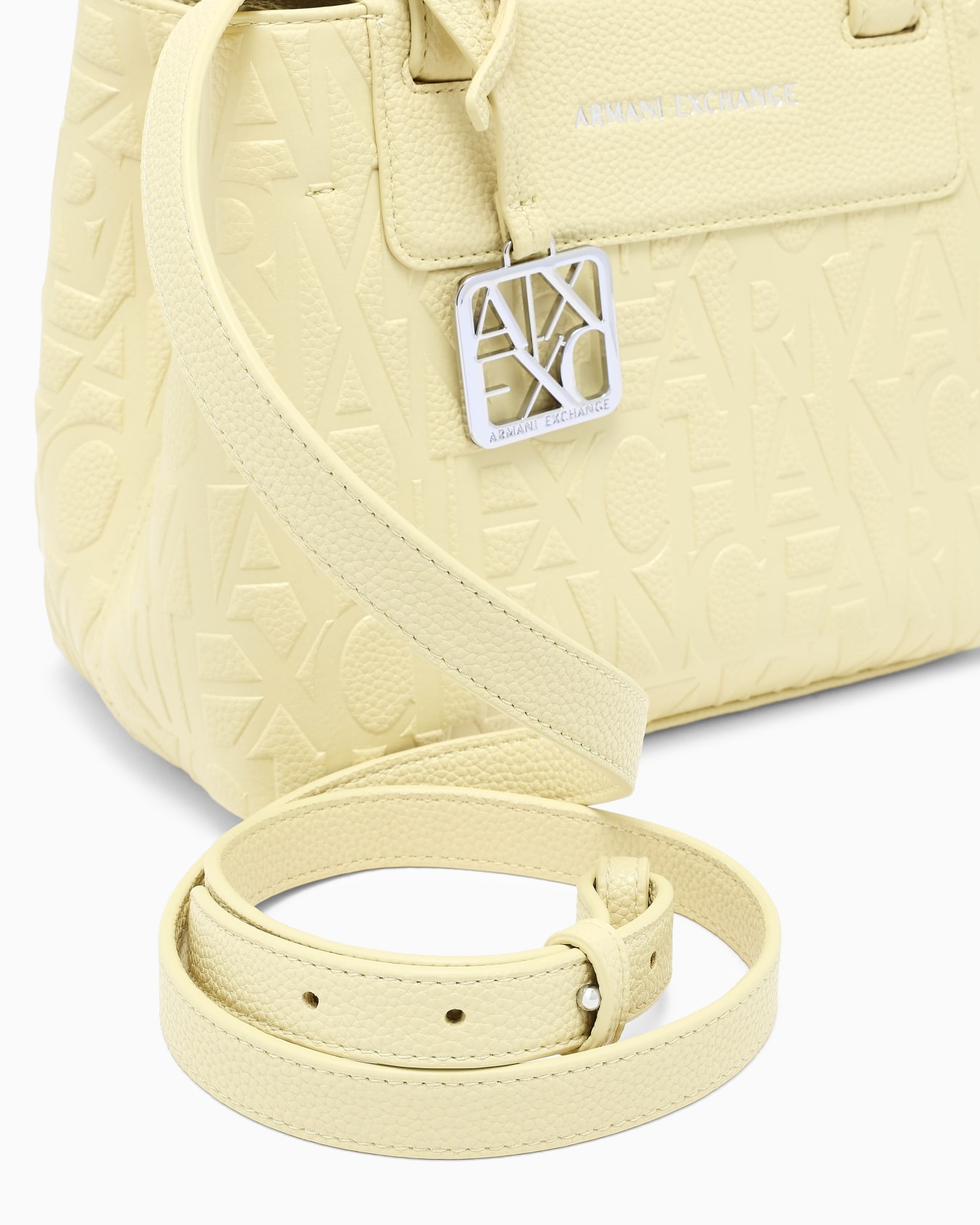 Handbag with allover logo Slide 4