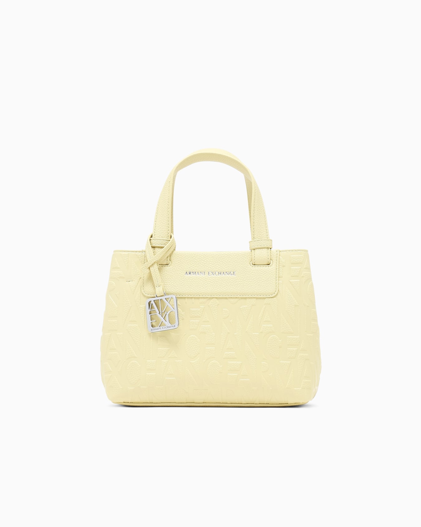 Handbag with allover logo Slide 0