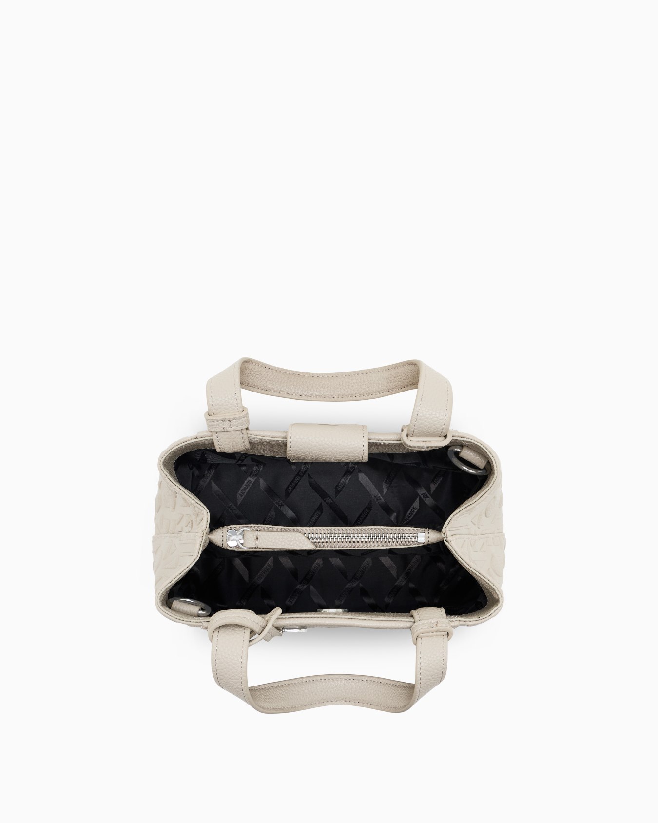 Sac cabas avec motif en relief et bandoulière amovible Diapositive 3