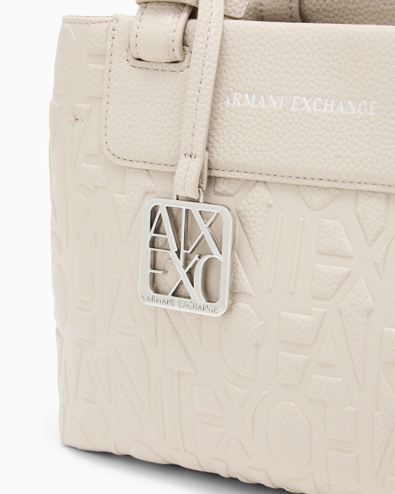 Sac cabas avec motif en relief et bandoulière amovible Diapositive 5