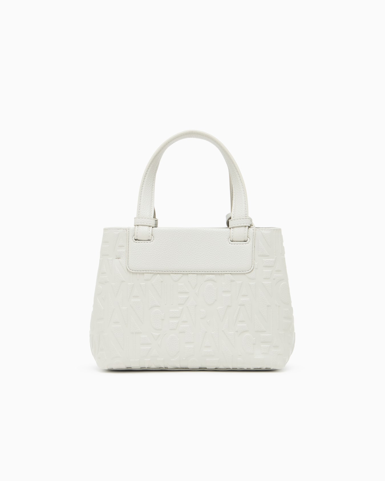 オールオーバーエンボスロゴ ミニハンドバッグ マット スライドする 2