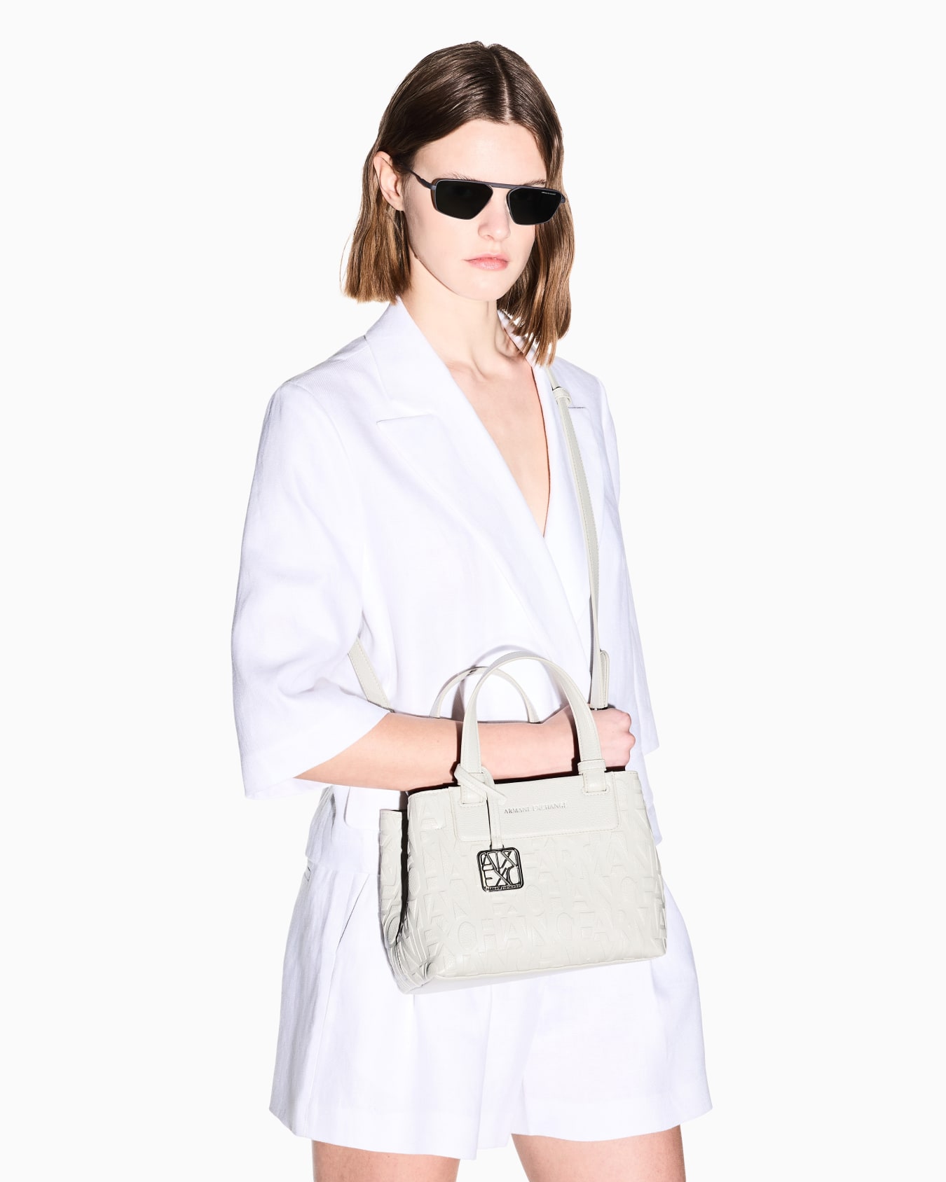 Borsa a mano logo allover Slide 6