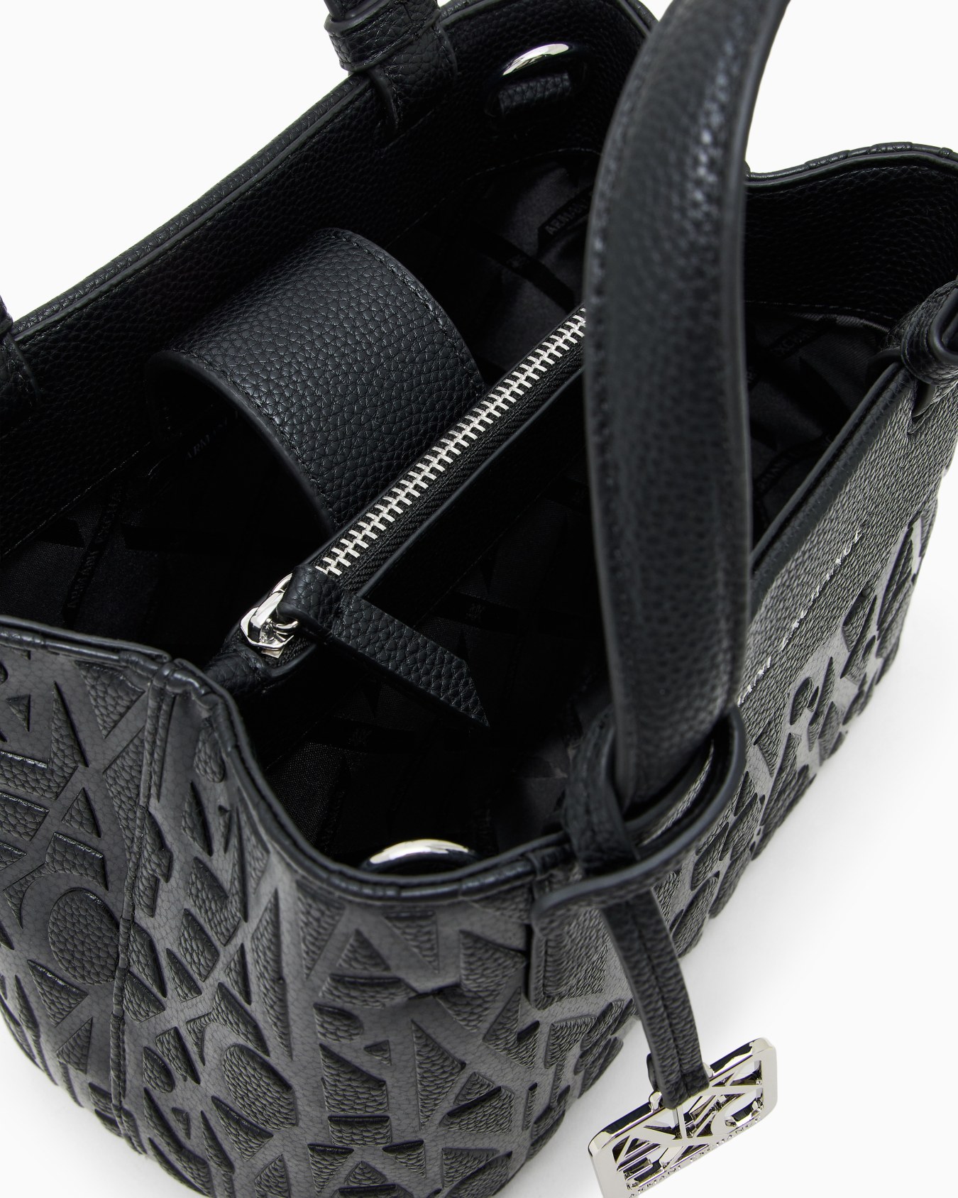 Borsa a mano logo allover Slide 3