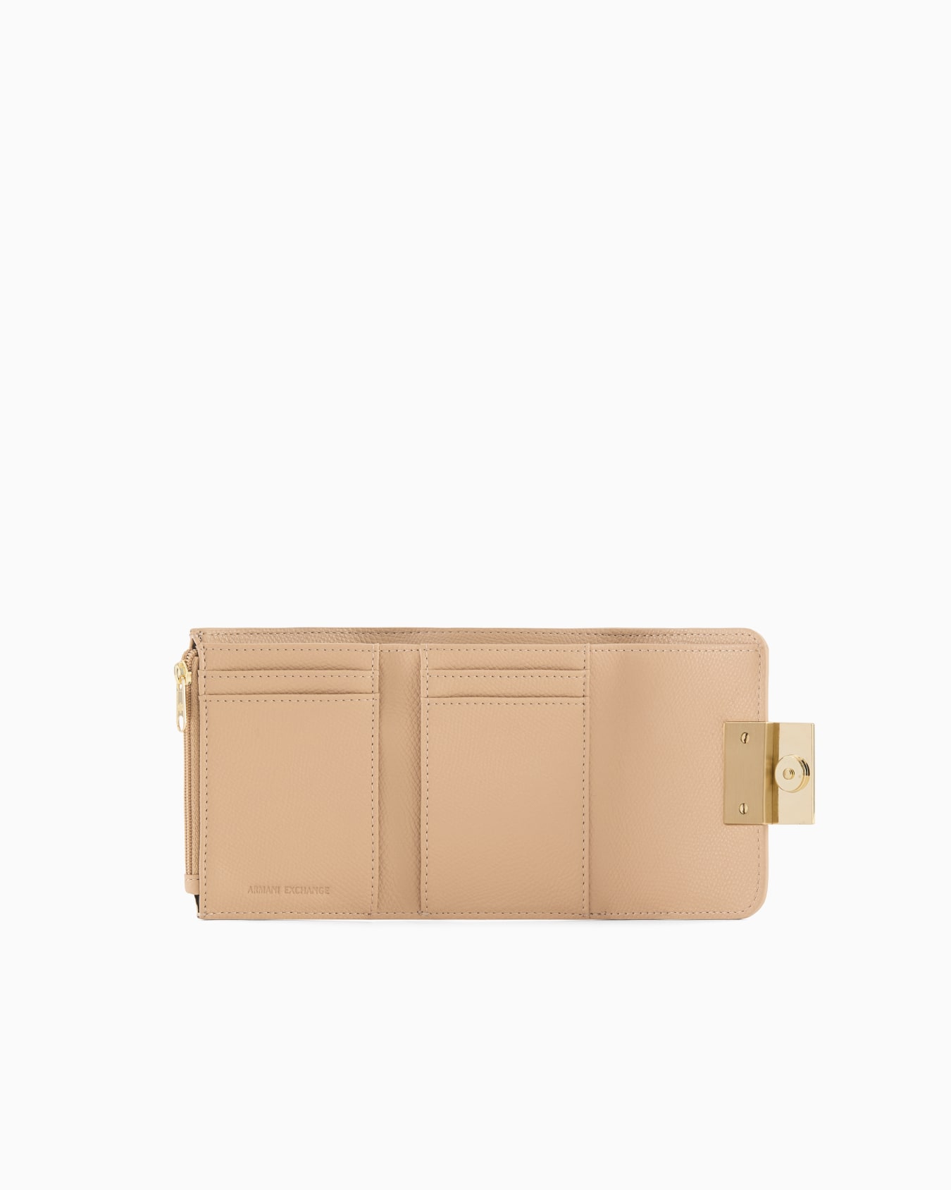 BOXロゴバックル 三つ折りミニウォレット スライドする 2