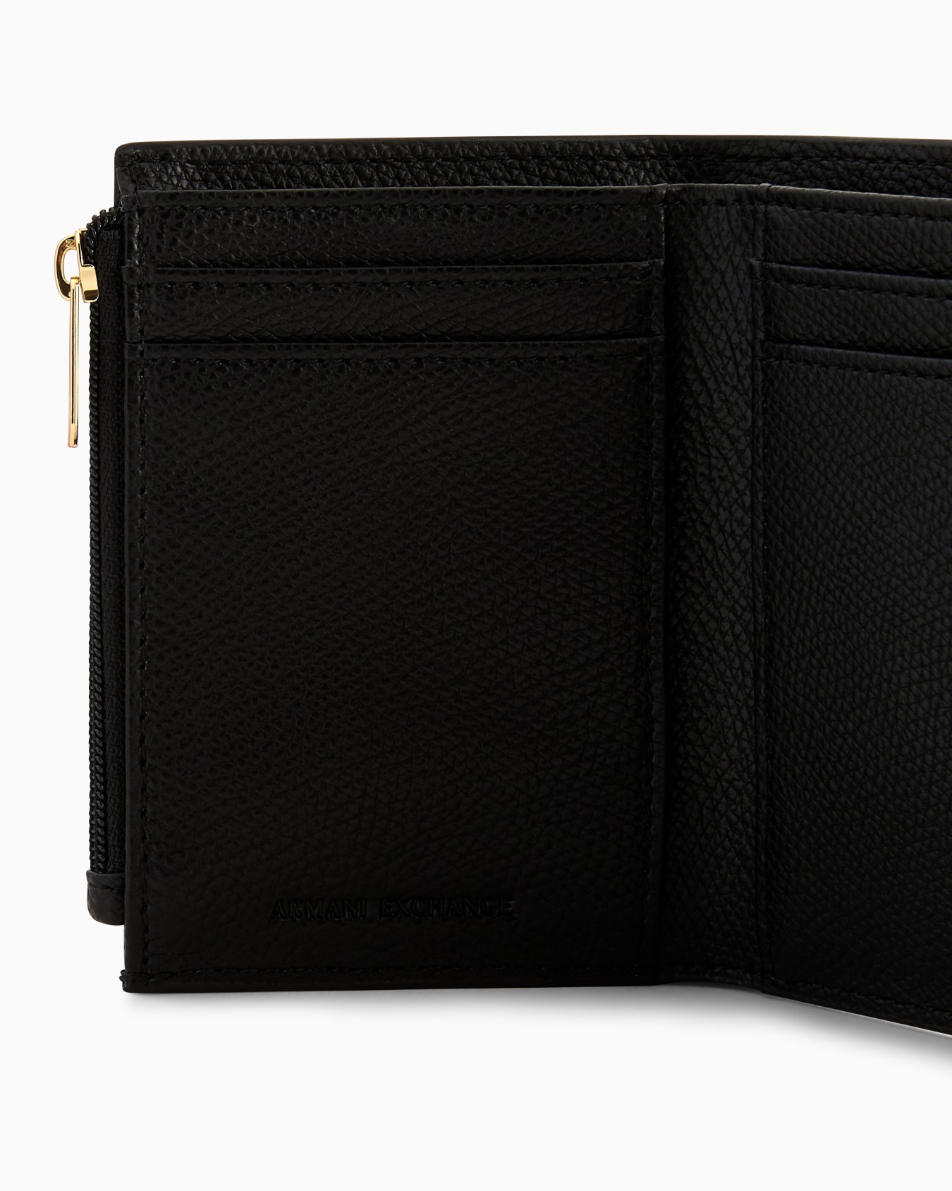 BOXロゴバックル 三つ折りミニウォレット スライドする 3