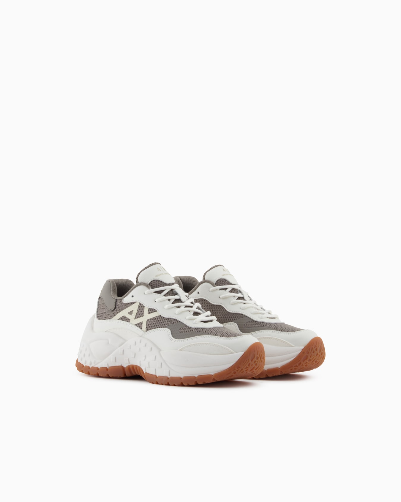 Chunky sneakers with logo Slide 1