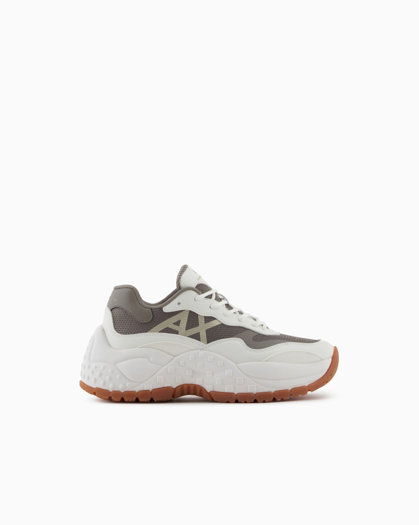 Chunky sneakers with logo Slide 0