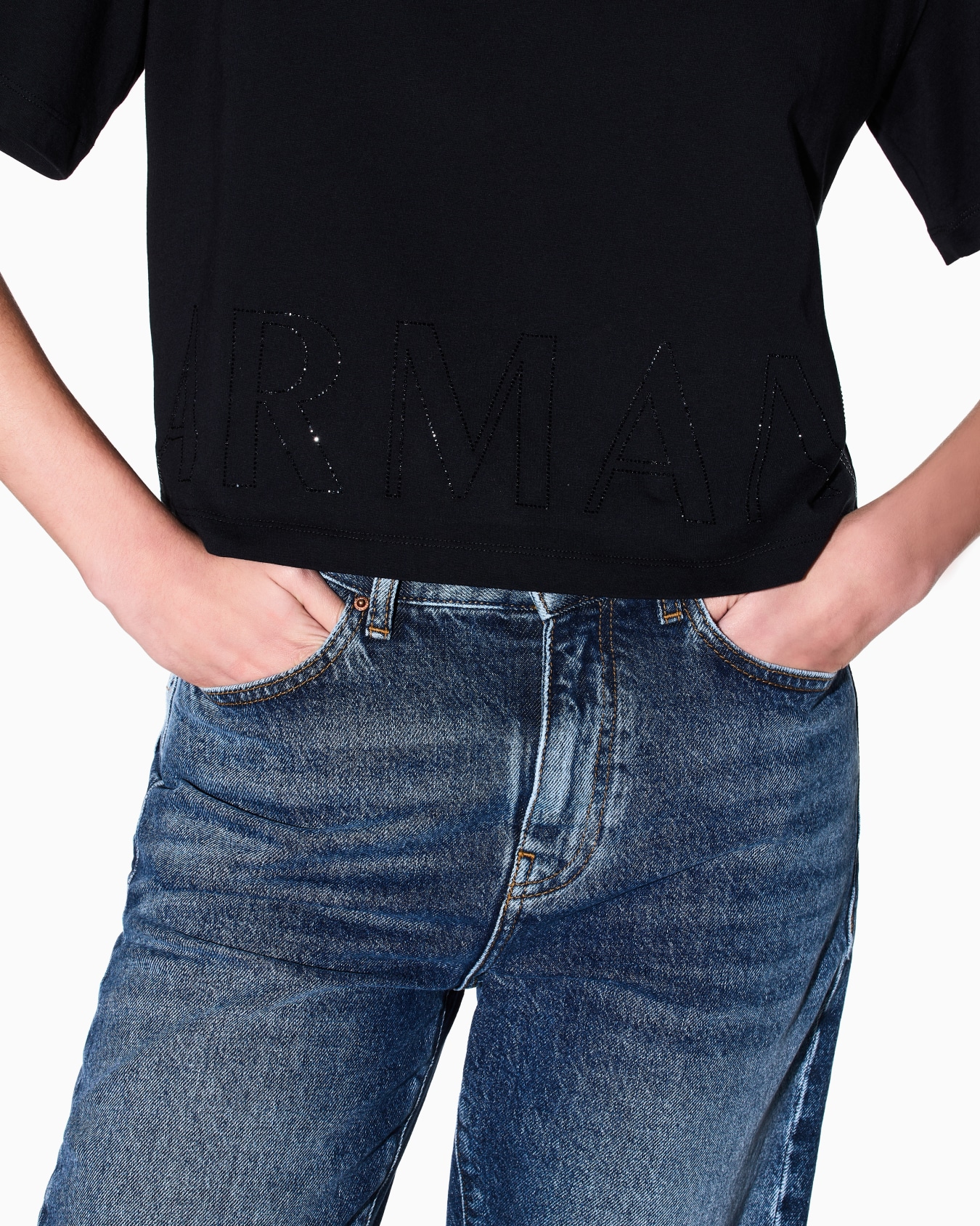 ビッグロゴ 半袖クルーネックTシャツ スライドする 4