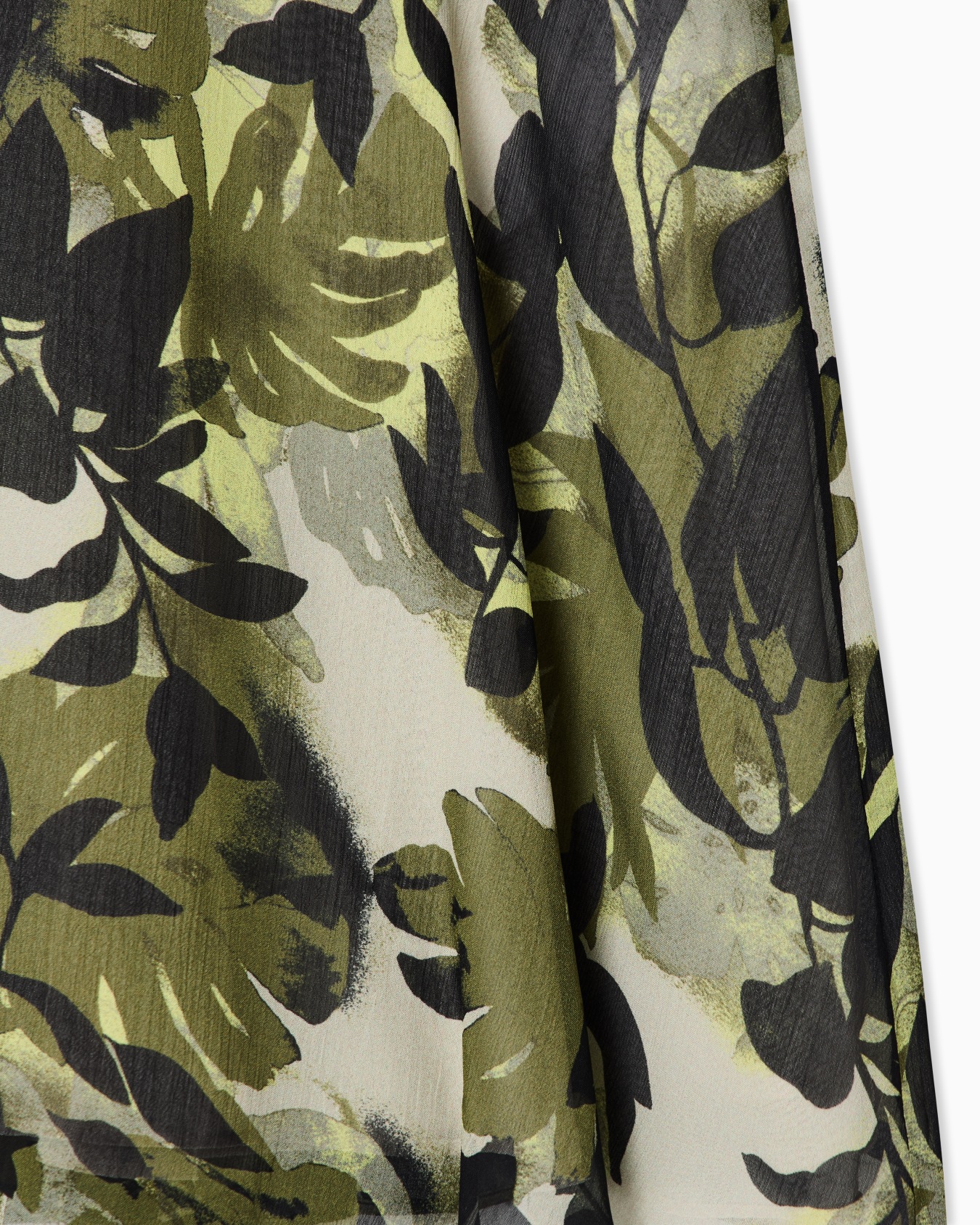 クリンクルヴィスコース フリルスカート スライドする 3