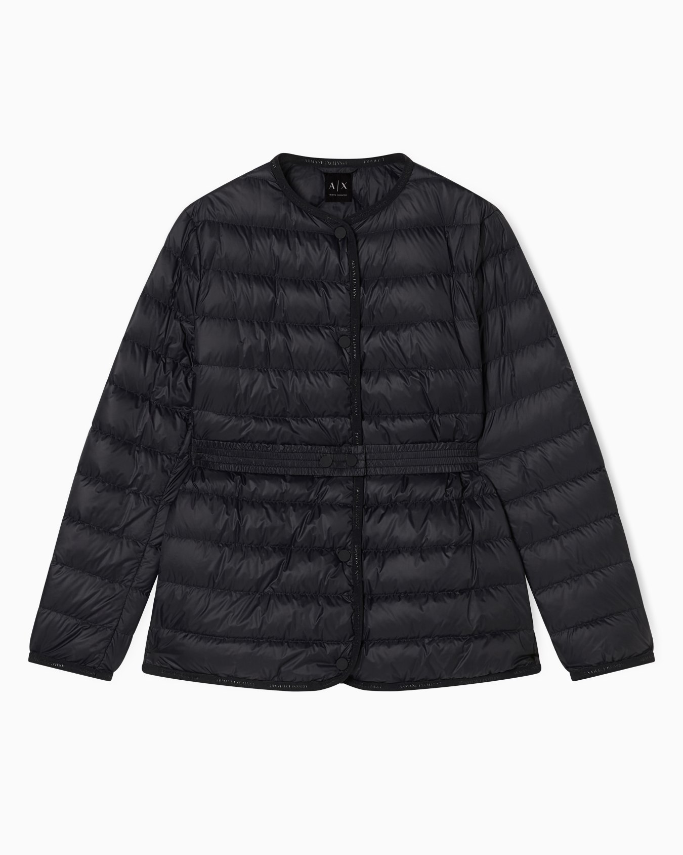 Padded jacket in technical fabric Slide 0