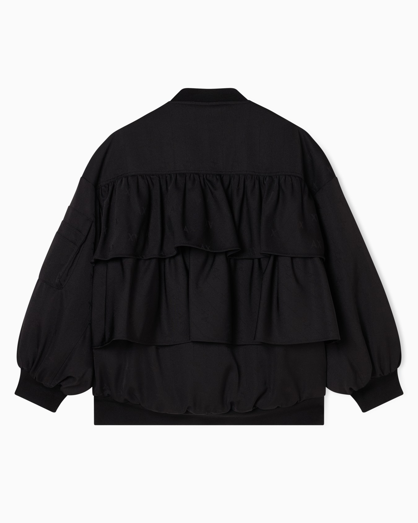 オールオーバーロゴ バックフリルボンバージャケット スライドする 2