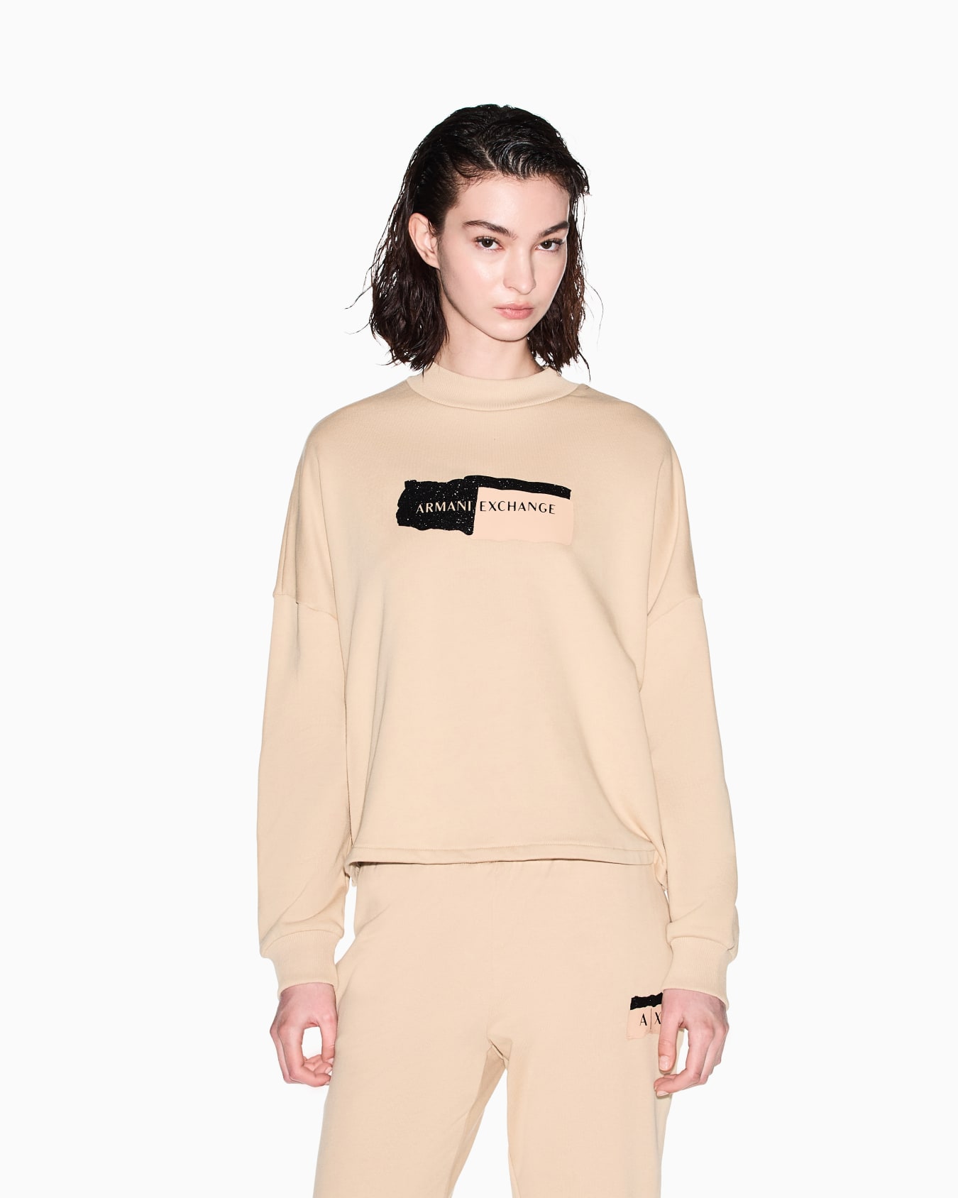 Cotton French terry sweatshirt Slide 3