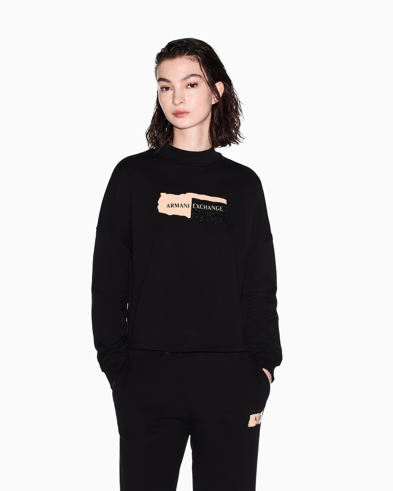 Cotton French terry sweatshirt Slide 3
