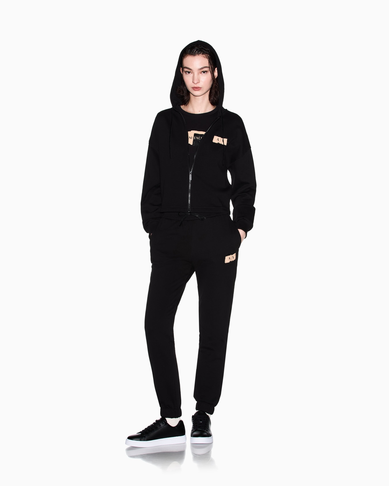 Cotton French terry sweatshirt Slide 1