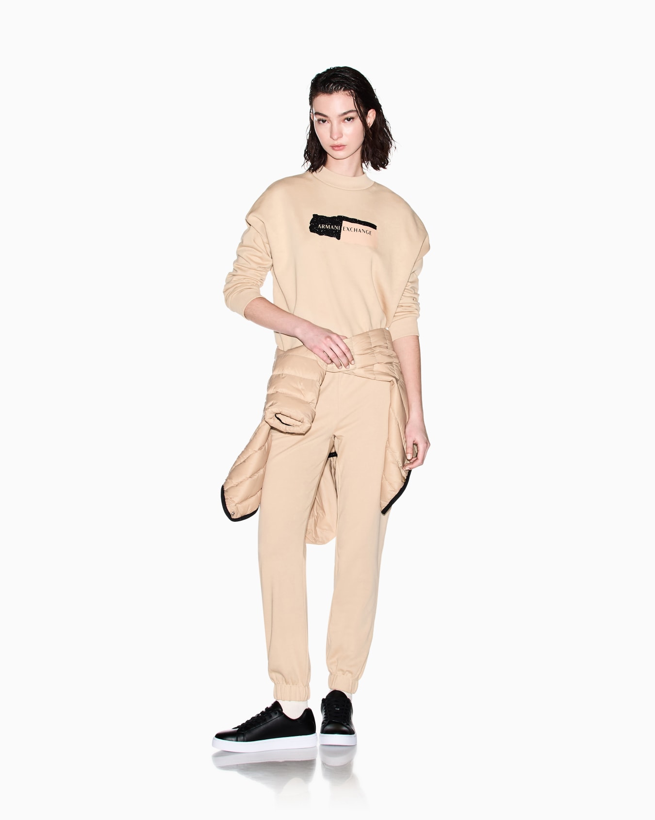 Cotton jogger trousers Slide 1