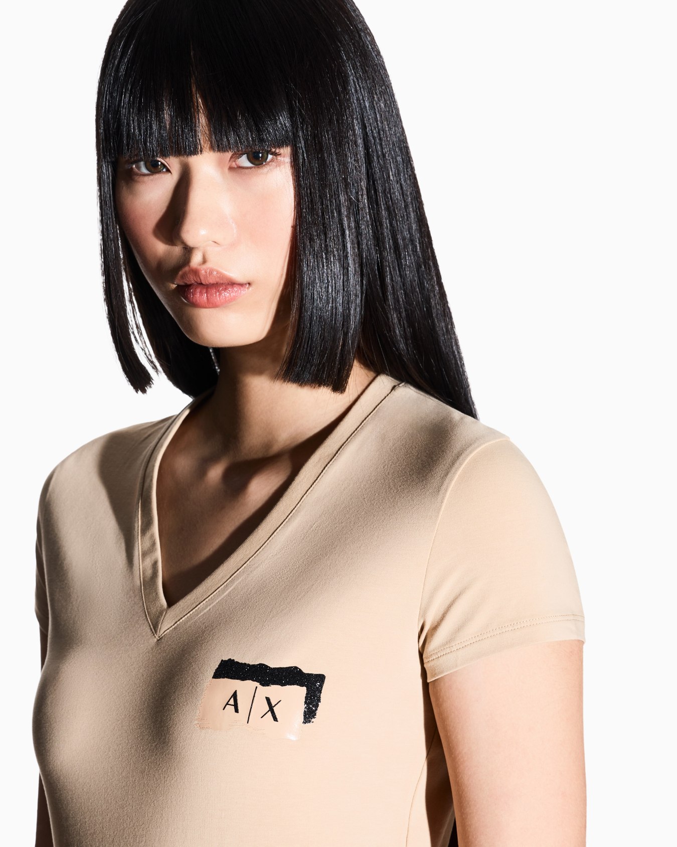 Slim fit Cotton T-shirt Slide 4