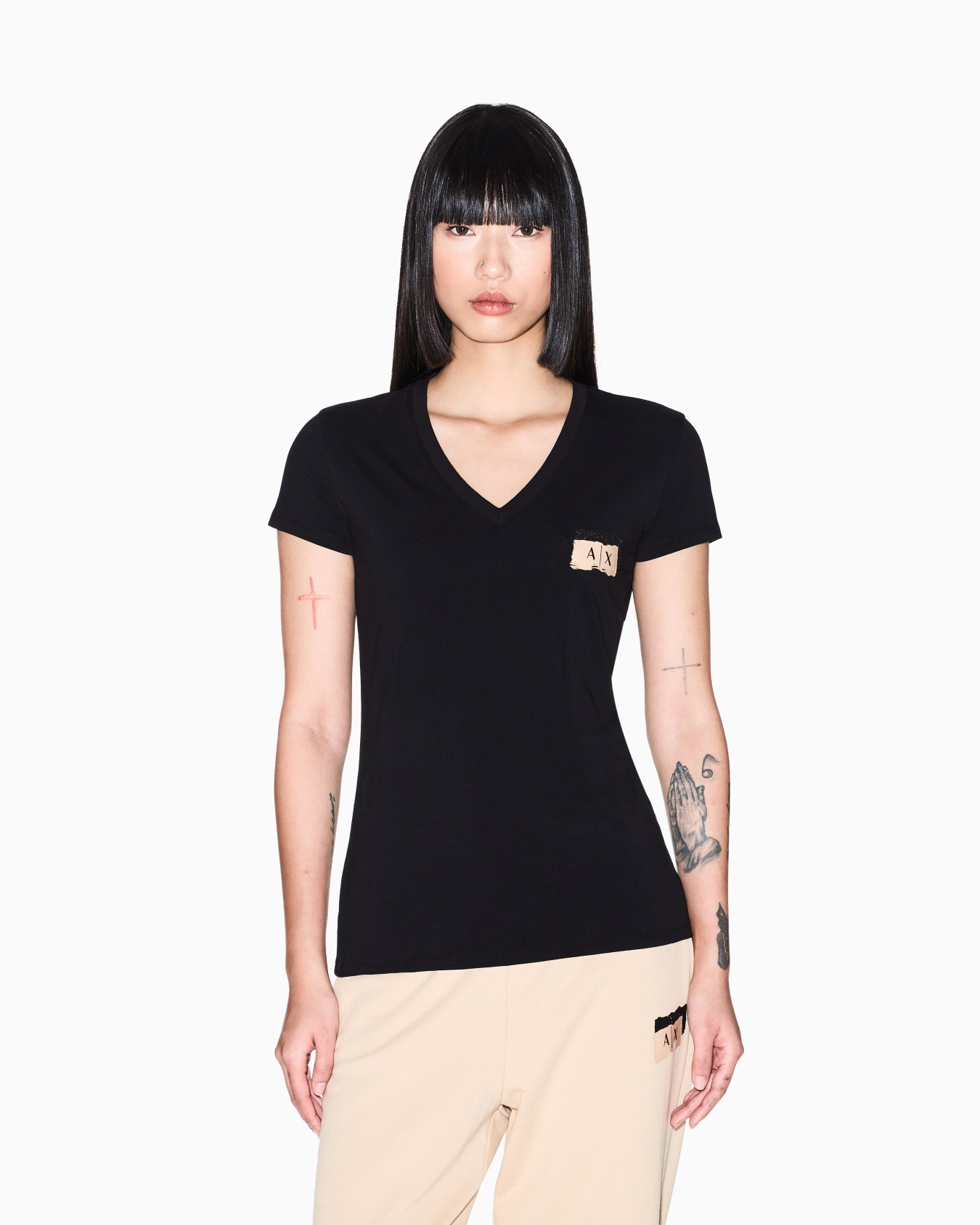 Slim fit Cotton T-shirt Slide 3