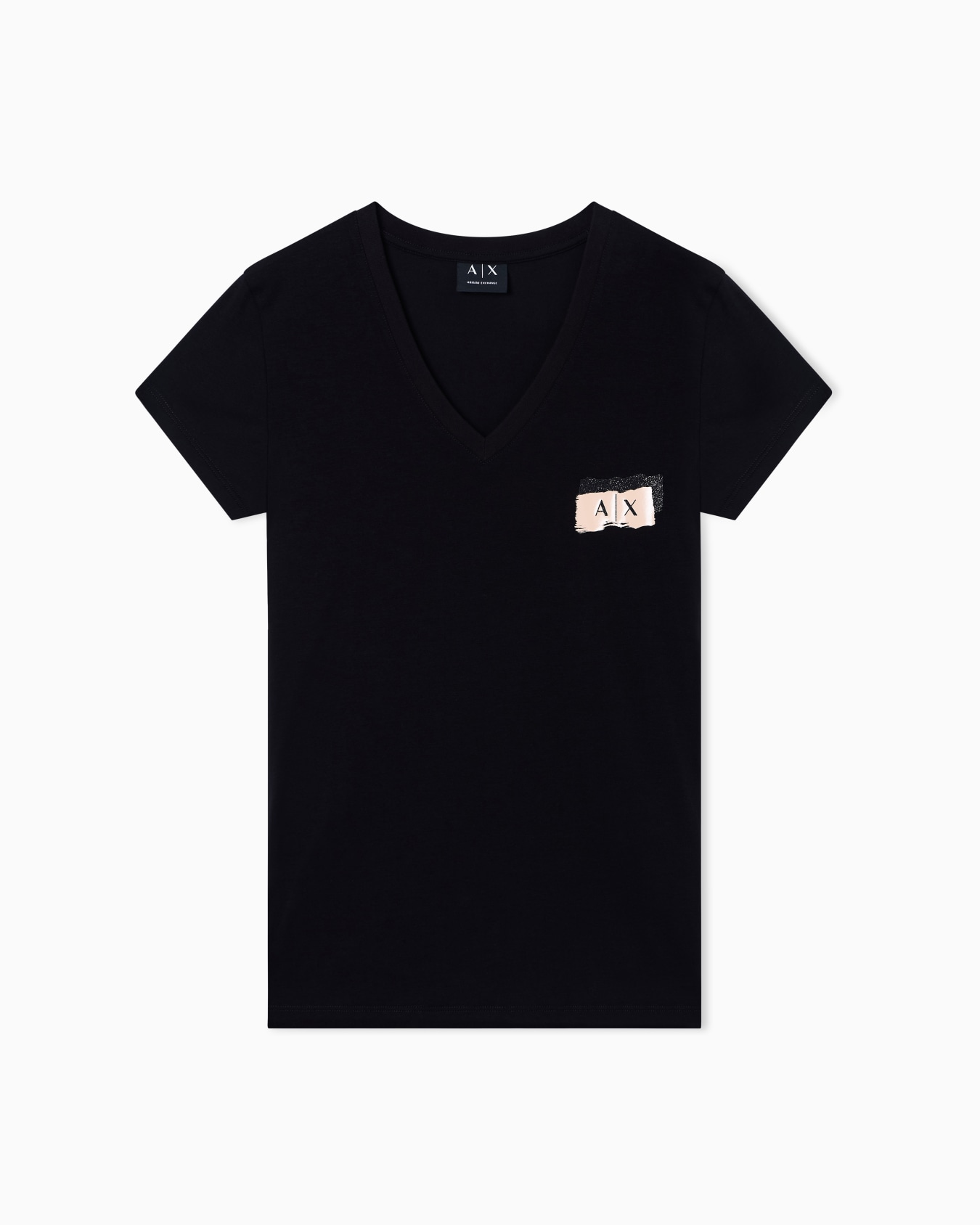 Slim fit Cotton T-shirt Slide 0