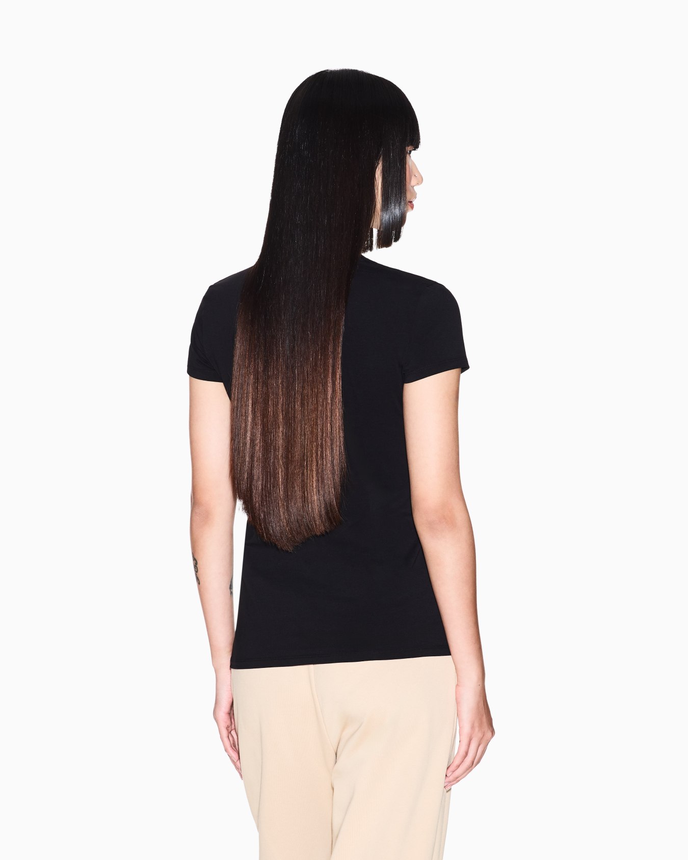 Slim fit Cotton T-shirt Slide 2