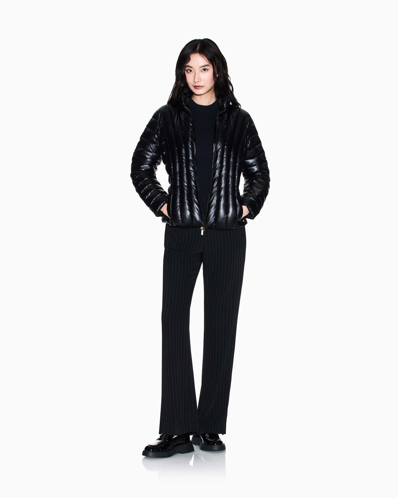 Laminated taffeta jacket Diapositive 1