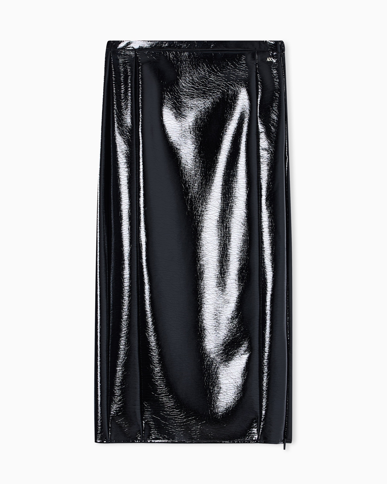 Long skirt in technical fabric Slide 0