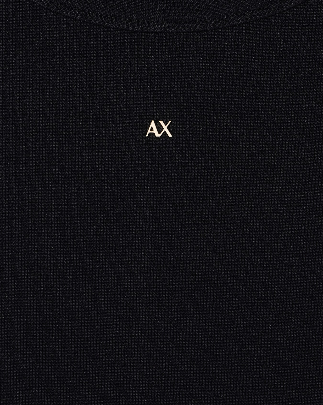 AXメタリックロゴ ヘビーリブジャージードレス スライドする 3