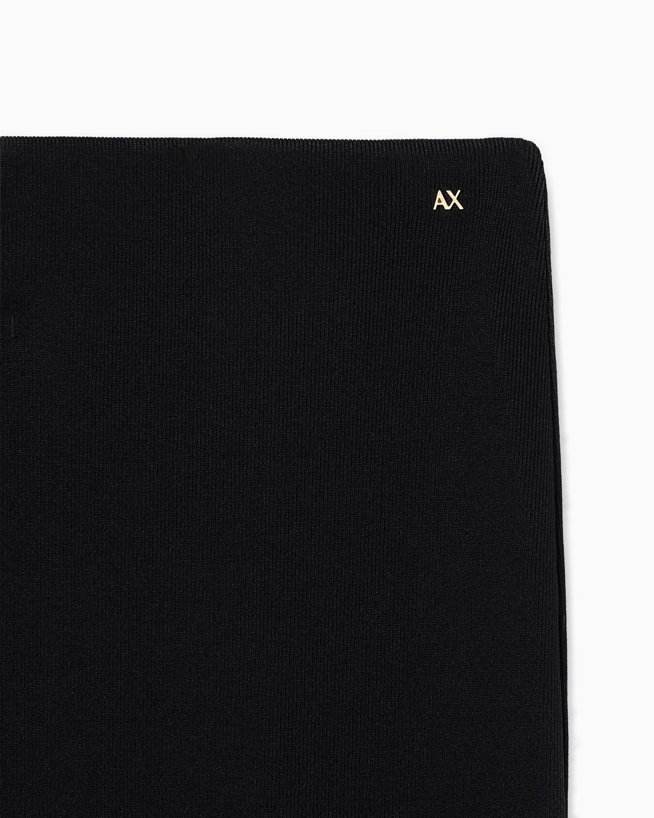 AXメタリックロゴ ヘビーリブジャージースカート スライドする 3